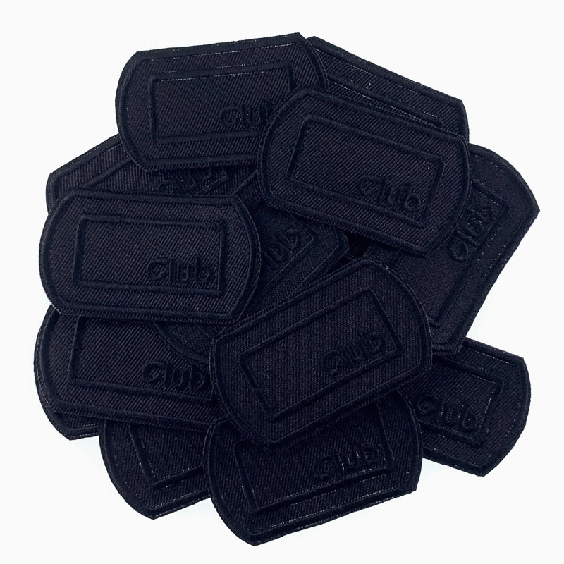 Velcro Sew On - Bộ 5 Đen Miếng Dán Cho
