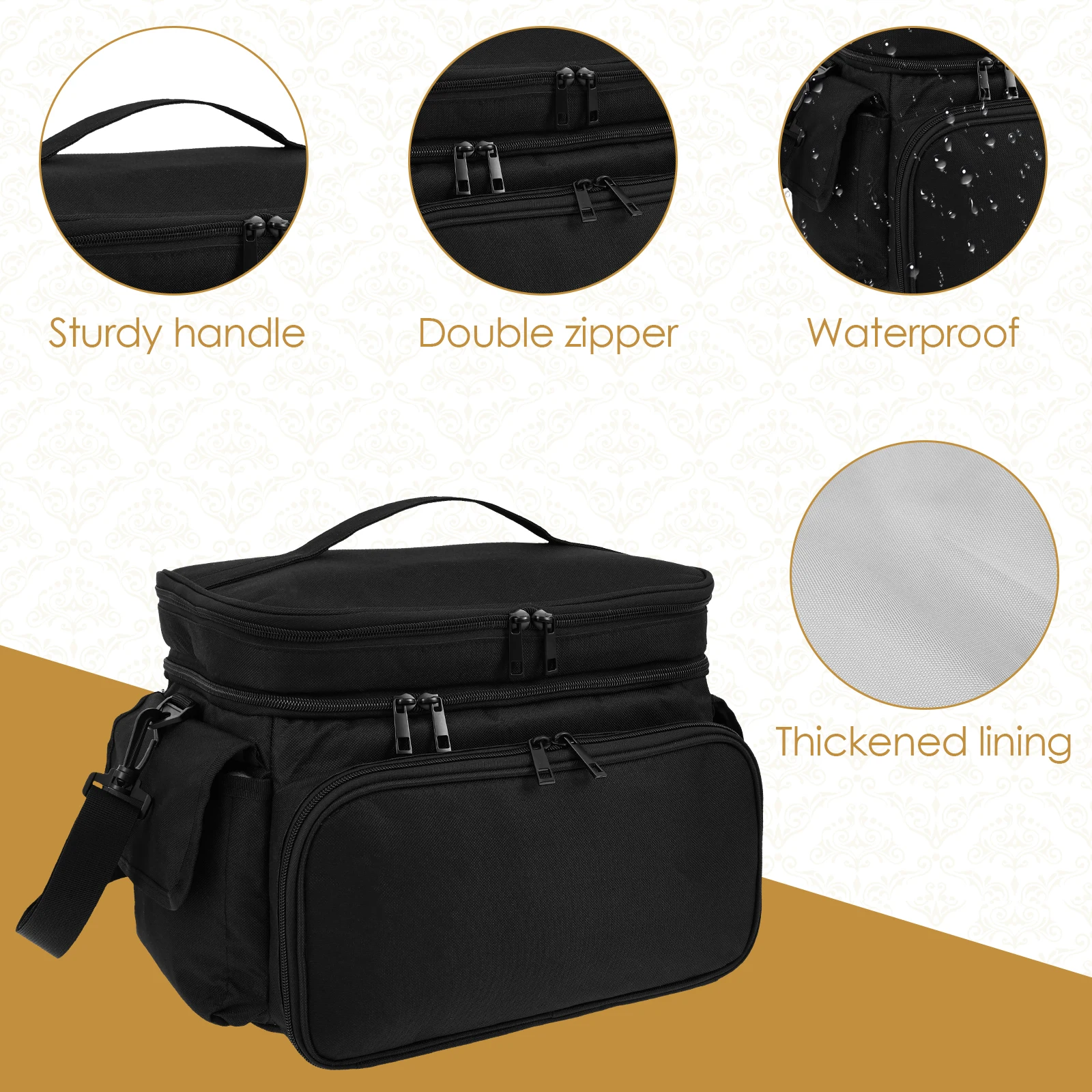 Large Sewing Bag Wool Knitting - đánh giá và giá Sewing Tas