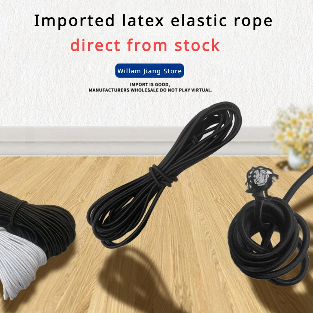 3/4/5/6/8MM Black Strong Elast - đánh giá và giá Sewing Tas