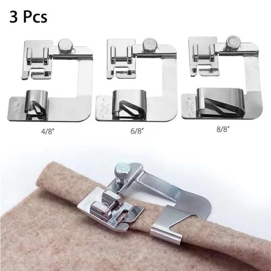 1PCS-3PCS 13/19/25mm Domestic  - đánh giá và giá Rolled Hem Foot