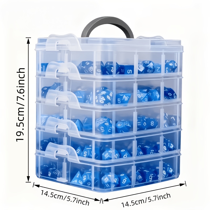 5-layer transparent storage bo - đánh giá và giá Sewing Tas
