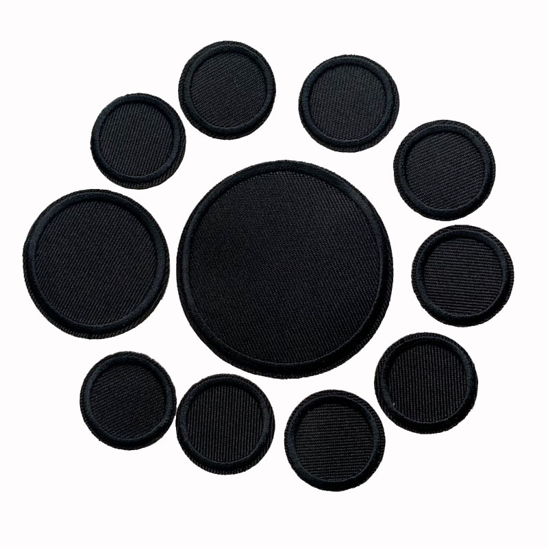Bộ 5 Đen Tròn Miếng Dán Cho Qu - đánh giá và giá Velcro Sew On