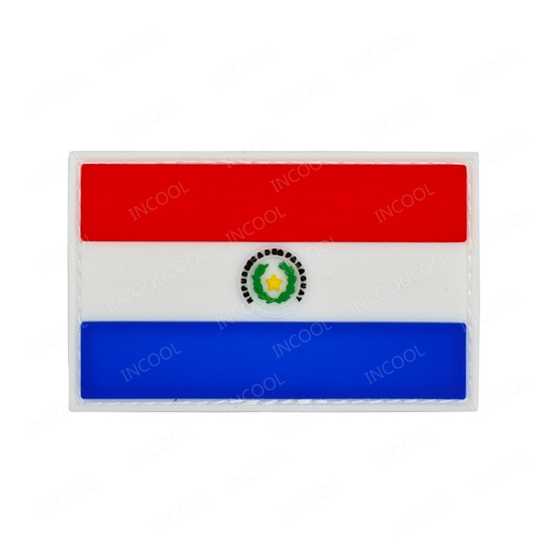 Paraguay Flag Embroidered Patc - đánh giá và giá Velcro Sew On