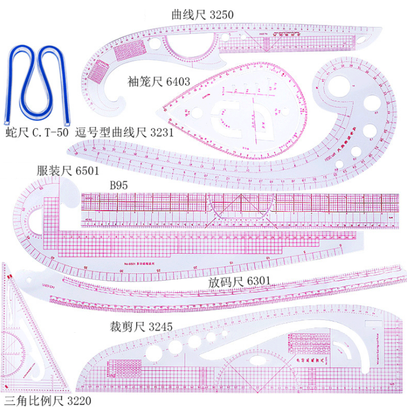 9Pcs Bộ Đường May Đo Thước Bộ  - đánh giá và giá Quilting Ruler Square