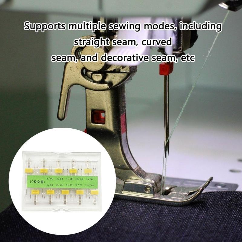 R66A 10 Chiếc Kim Máy Căng Đôi - đánh giá và giá Twin Needle Stretch