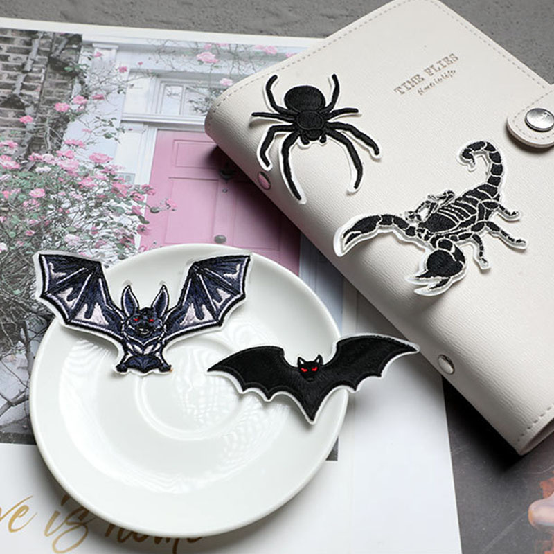 Spider Scorpion Bat Black Anim - đánh giá và giá Velcro Sew On