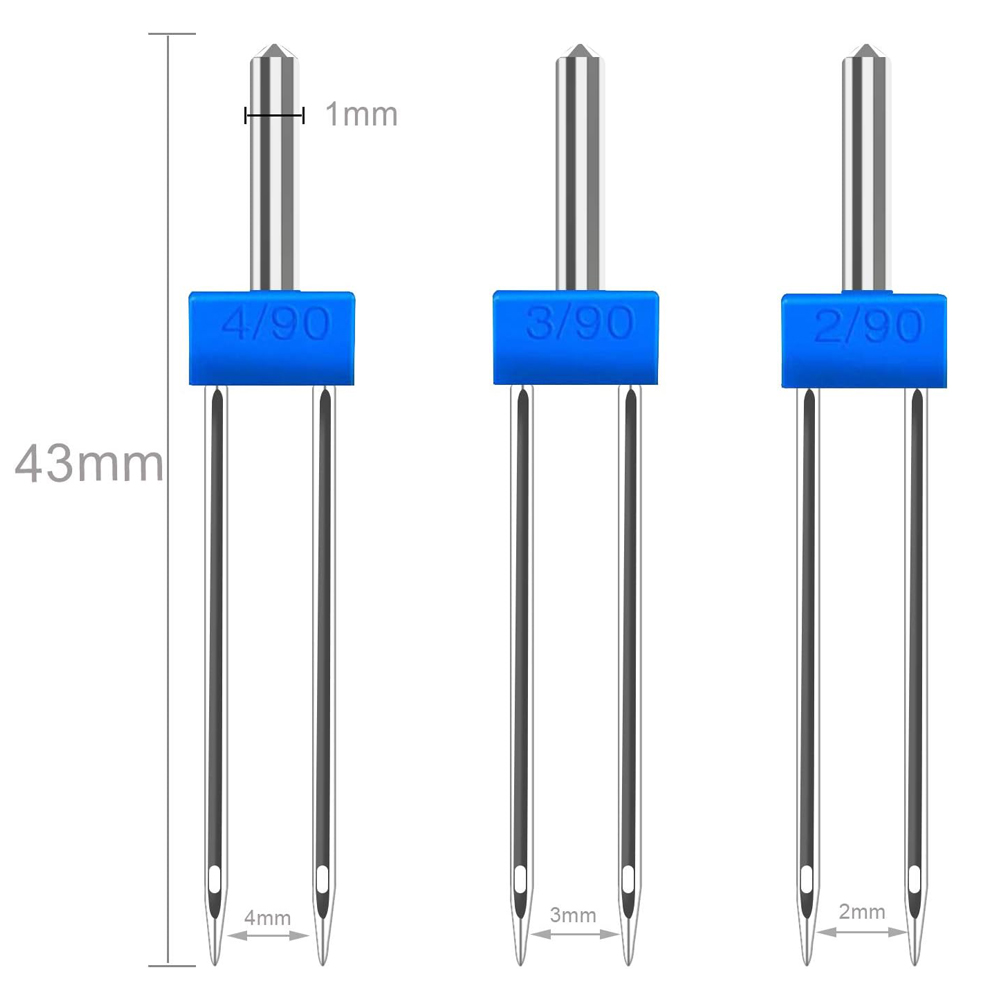 6PCS Twin Needle Double Needle - đánh giá và giá Twin Needle Stretch