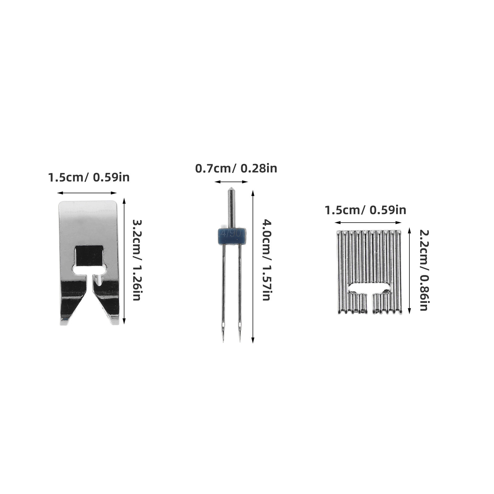 1Set Household Sewing Threader - đánh giá và giá Twin Needle Stretch
