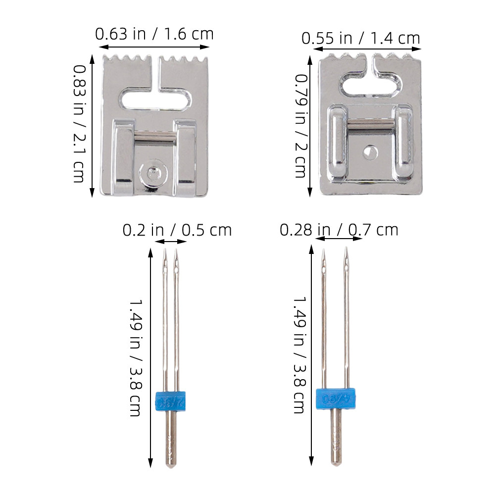 Double Hole Sewing Machine Nee - đánh giá và giá Twin Needle Stretch