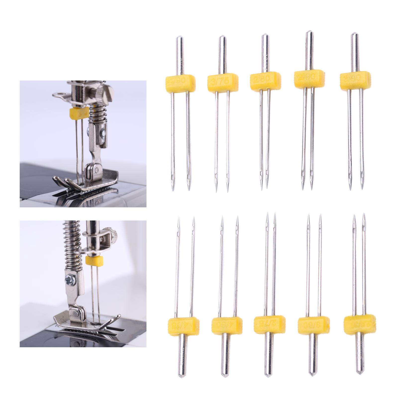 Bộ 10 Đôi Kim Đôi Đôi Căng Kim - đánh giá và giá Twin Needle Stretch