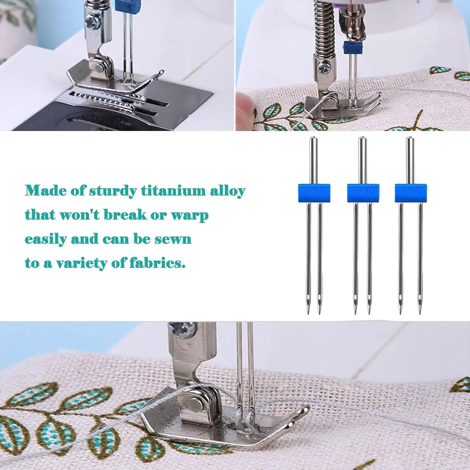 Universal Twin Sewing Needles  - đánh giá và giá Twin Needle Stretch