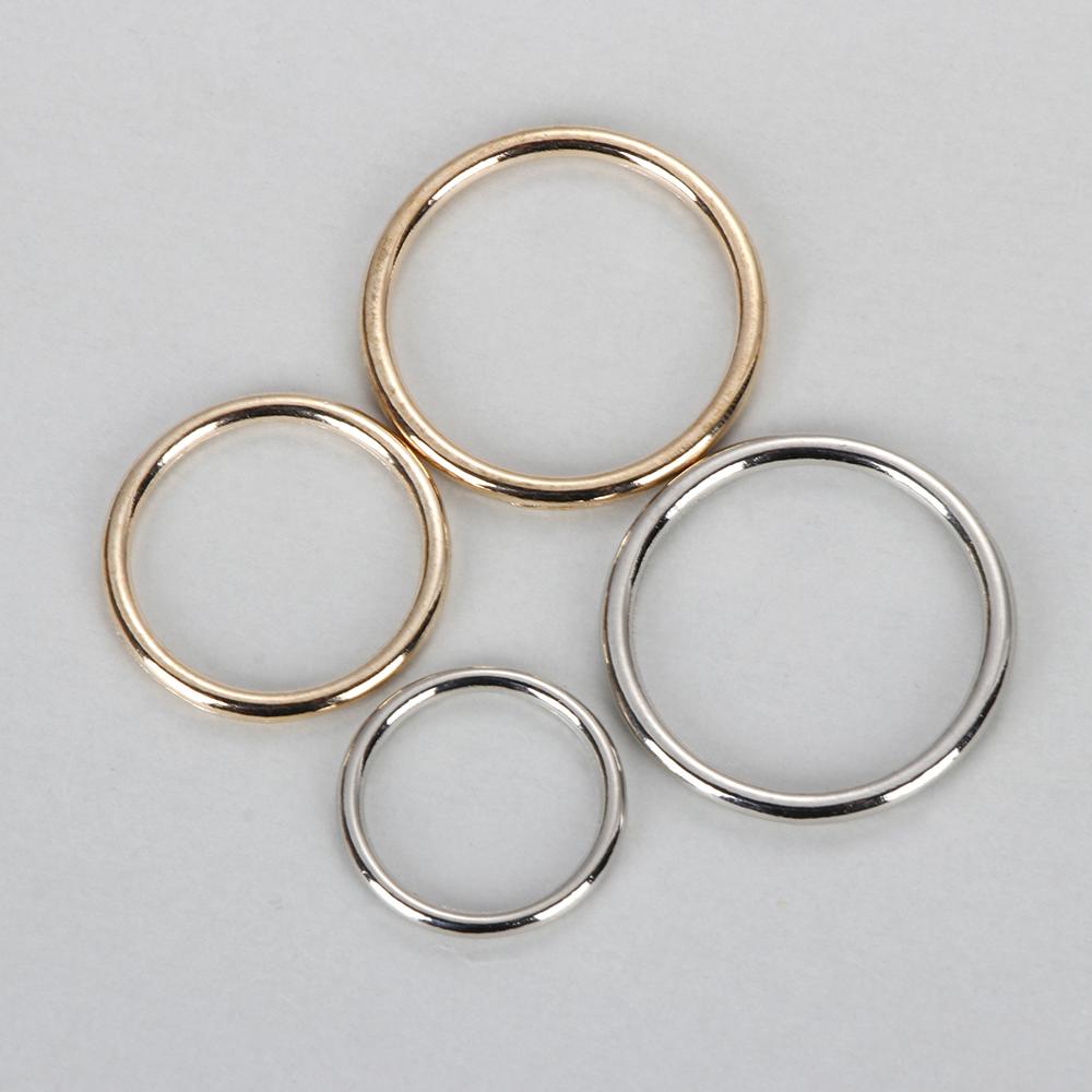 10Pcs Metal O Ring Silver Gold - đánh giá và giá Sewing Tas