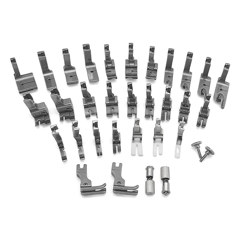 A84E-31 PCS Presser Foot Set 2 - đánh giá và giá Rolled Hem Foot