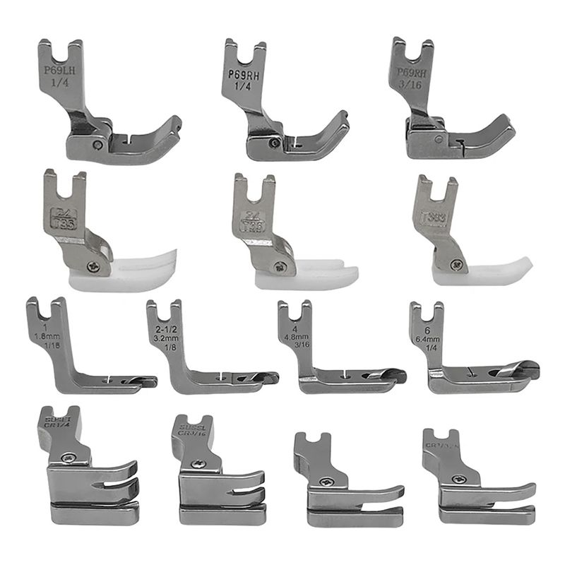 A84E-31 PCS Presser Foot Set 2 - đánh giá và giá Rolled Hem Foot