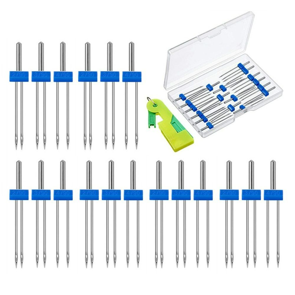 18pcs Stainless Steel Sewing M - đánh giá và giá Twin Needle Stretch