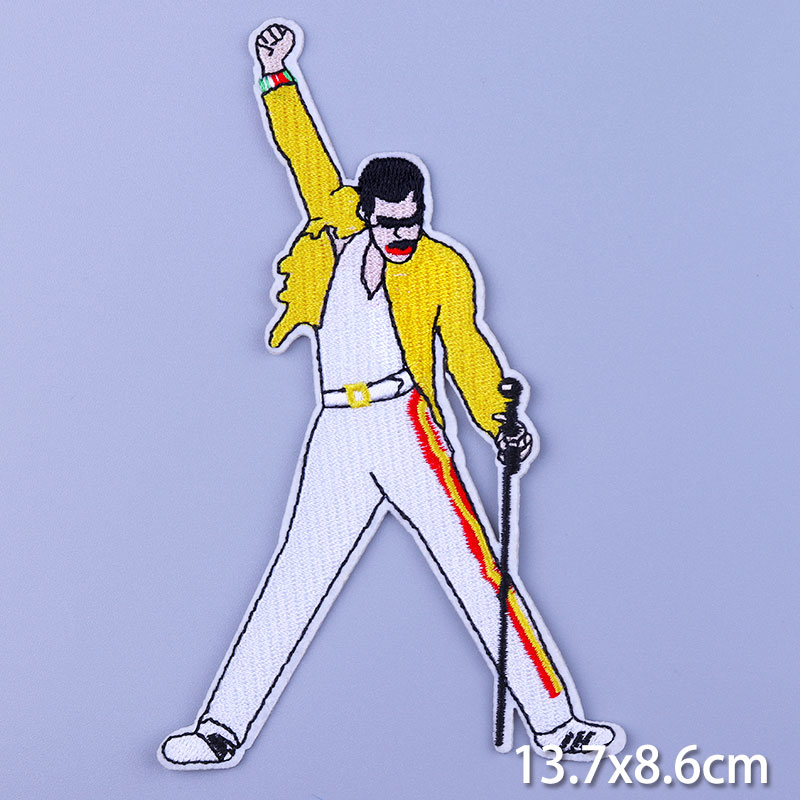 Freddie Mercury Huy Hiệu Ban N - đánh giá và giá Velcro Sew On