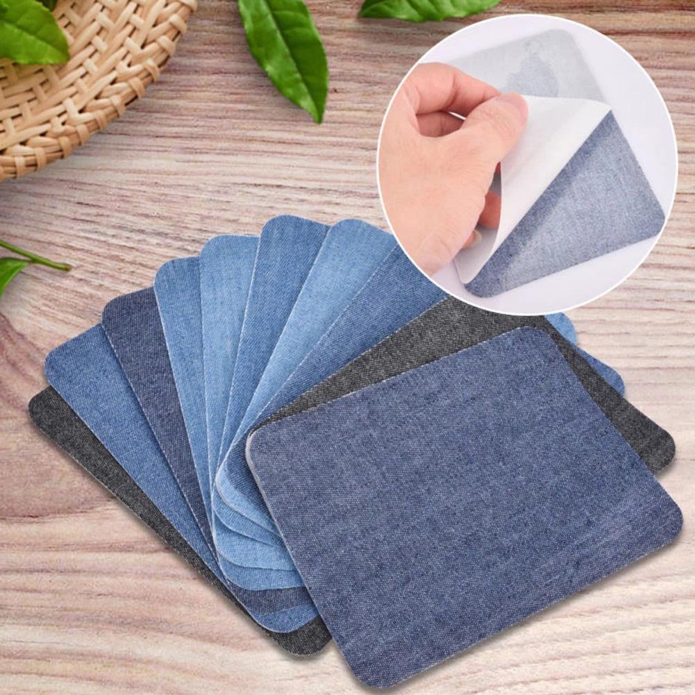 20Pcs Denim Cut Piece Iron On  - đánh giá và giá Velcro Sew On