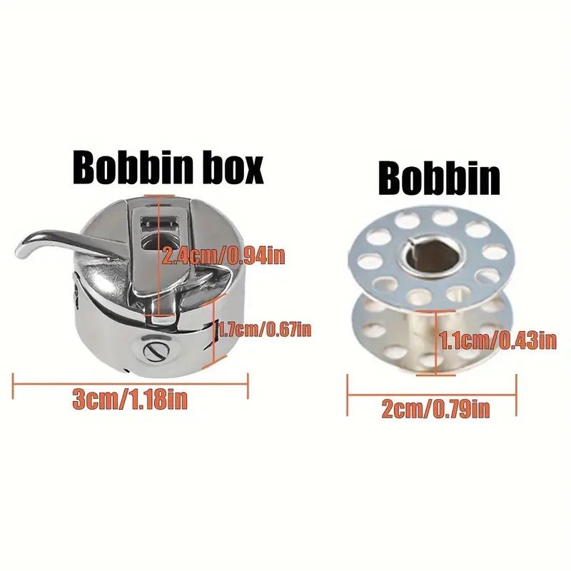 Bobbin Case and Metal Bobbins  - đánh giá và giá Sewing Tas