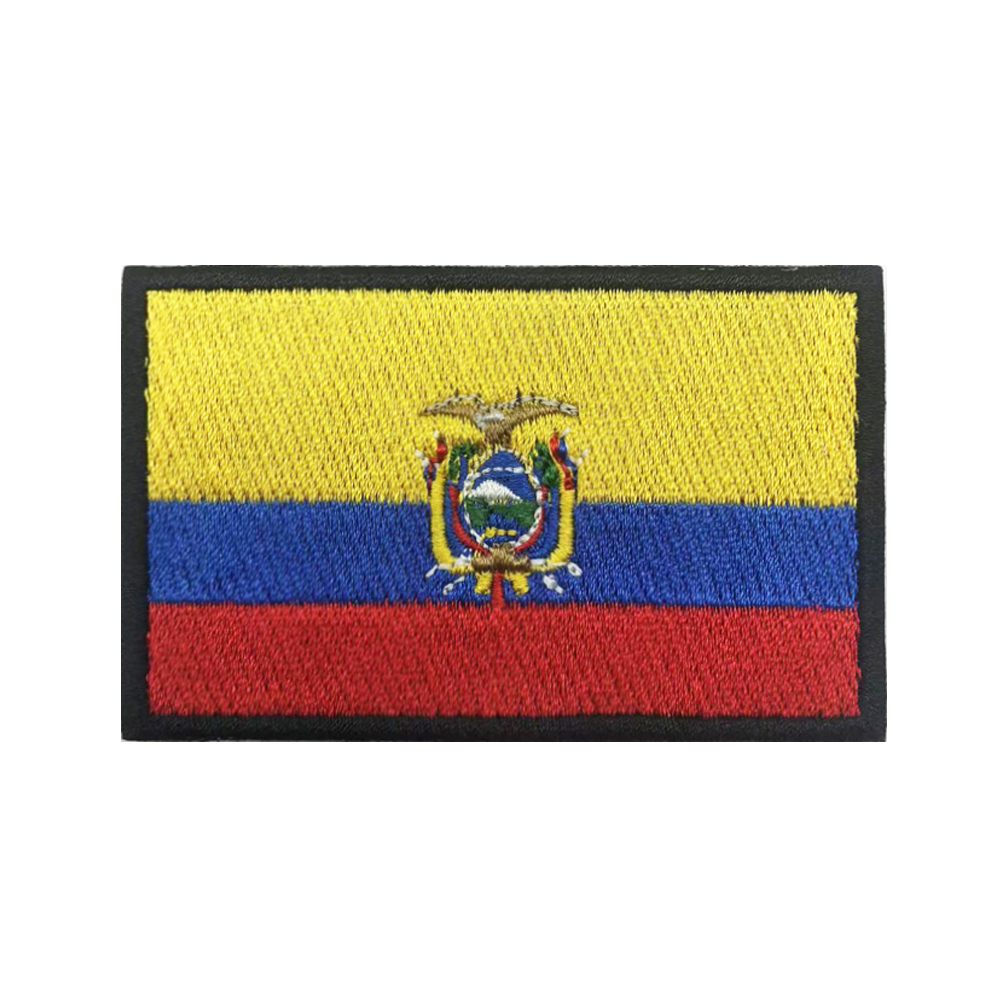1PC Ecuadorian flag Ecuador Pa - đánh giá và giá Velcro Sew On